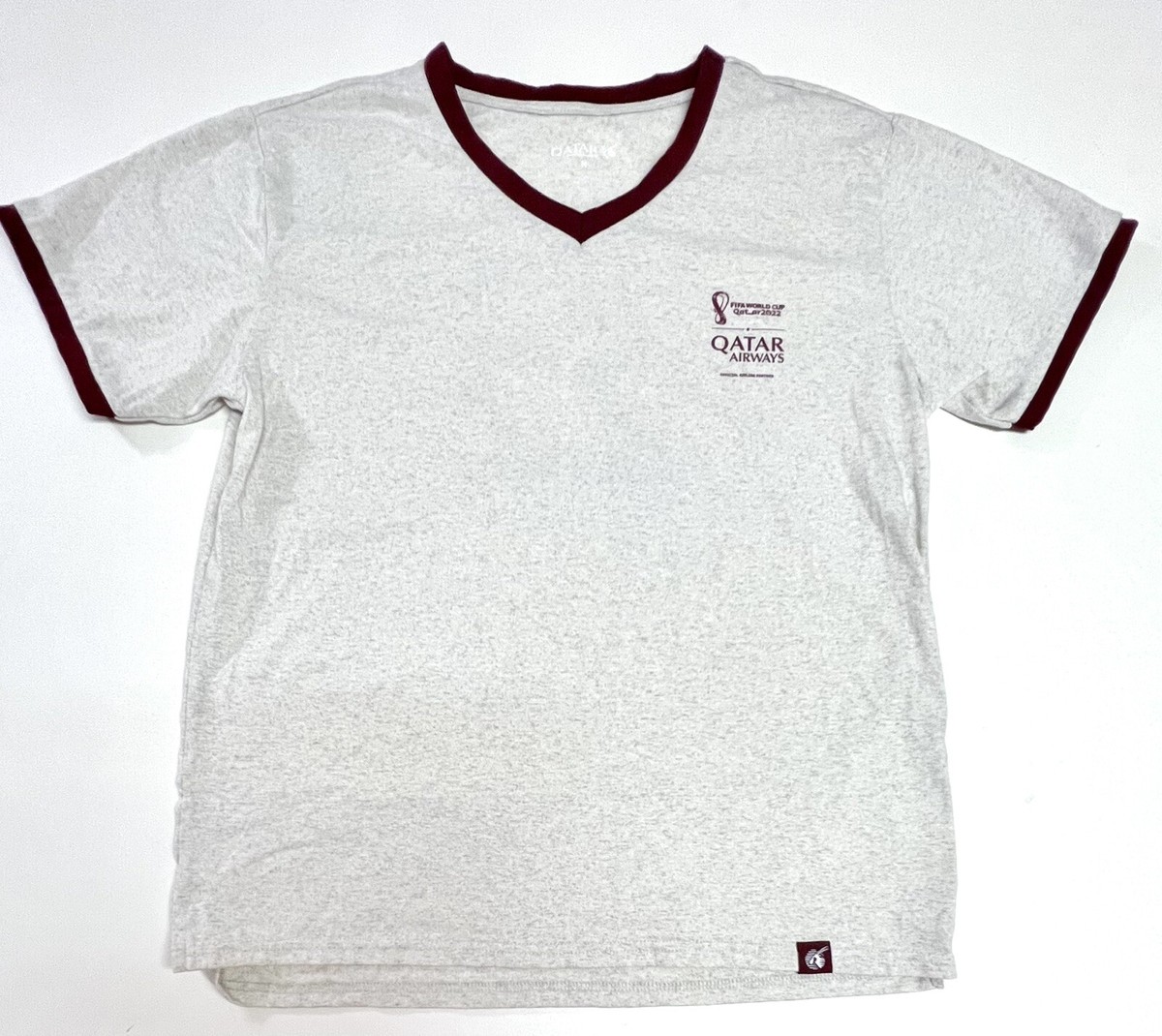 FIFA World Cup QATAR AIRWAYS 2022 Promo T-Shirt Adult Medium Short