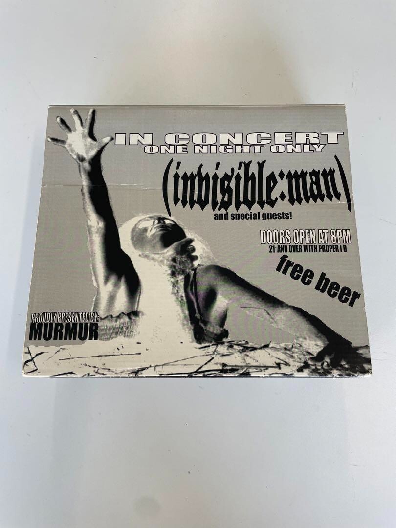 Murmur STUSSY Invisible Man Action Figure Designed by Andrew Lee