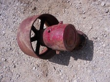 Farmall Cub Ih Tractor Original Flat Belt Pulley W/ Drive Assembly