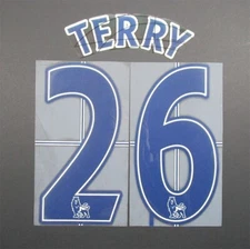 2007 - 2013 OFFICIAL SPORTING ID LEXTRA TERRY 26 PLAYER SIZE NAVY NAMESET