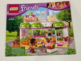 LEGO FRIENDS: Heartlake Juice Bar (41035) Complete Set