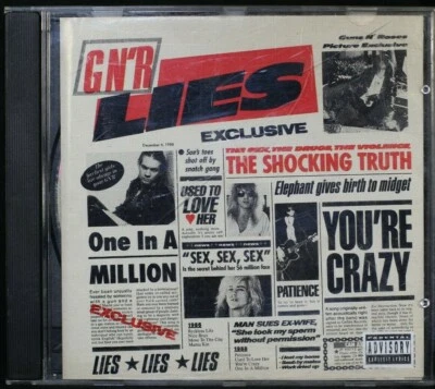 Guns N' Roses - G N' R Lies - CD Sent Tracked (C389) - image 1 of 3
