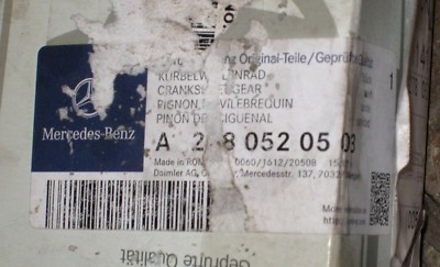 2014 Mercedes G63 AMG Base ENGINE TIMING CRANKSHAFT GEAR, PART