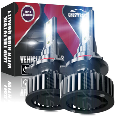 LED High Beam for Chevy Silverado 1500 1999-2015 Headlight Bulb 9005 160W 6500K