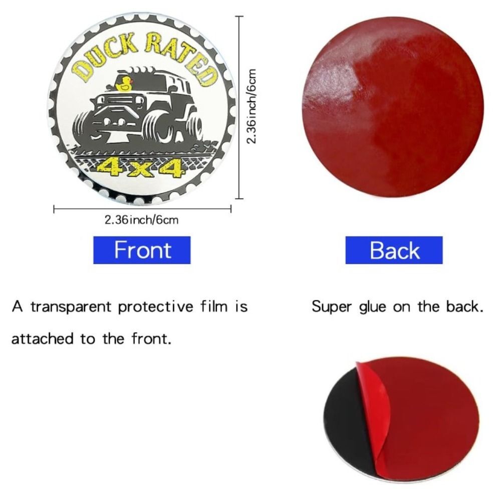 2pcs Aluminum 3D Metal Car Emblems eBay