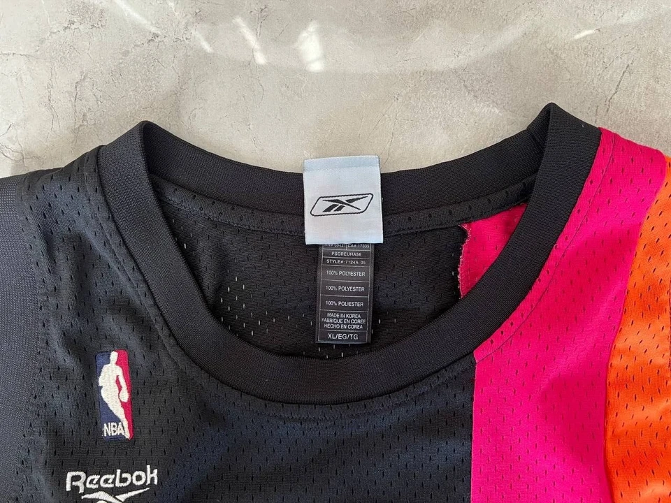 MIAMI HEAT 2006 FLORIDIANS NBA JERSEY SWINGMAN AUTHENTICS REEBOK DWYANE WADE #3 - Image 4 of 4