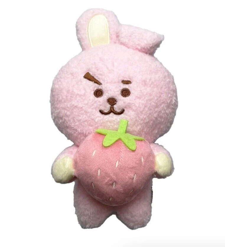 BT21 BTS K POP Official Goods COOKY FRUIT PLUSH M with Strawberry