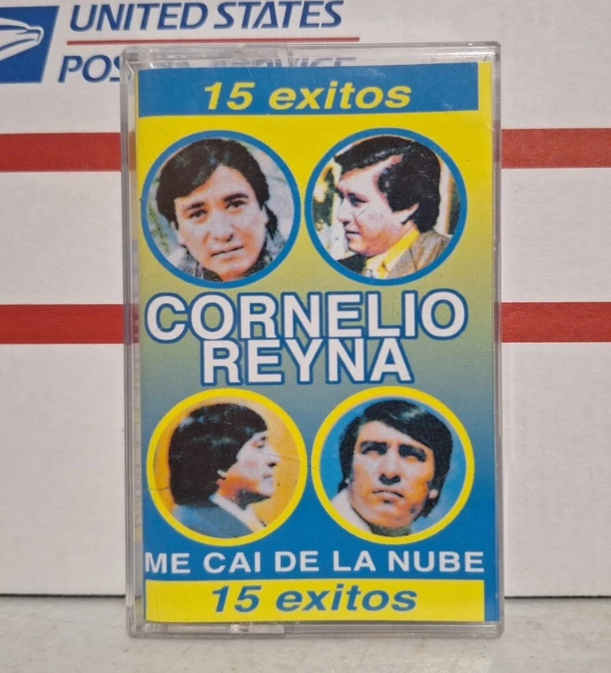 Cornelio Reyna 15 Exitos Me Cai de la Nube Cassette Tape Norteno Ranchera - Image 3 of 4