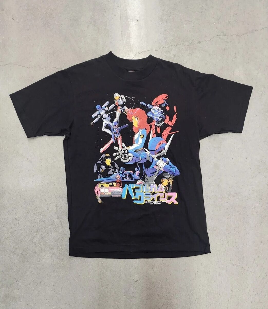 Rain Street Vintage Bubblegum Crisis Bootleg Anime Shirt Rain Street Vintage Bubblegum Crisis Bootleg Anime Shirt