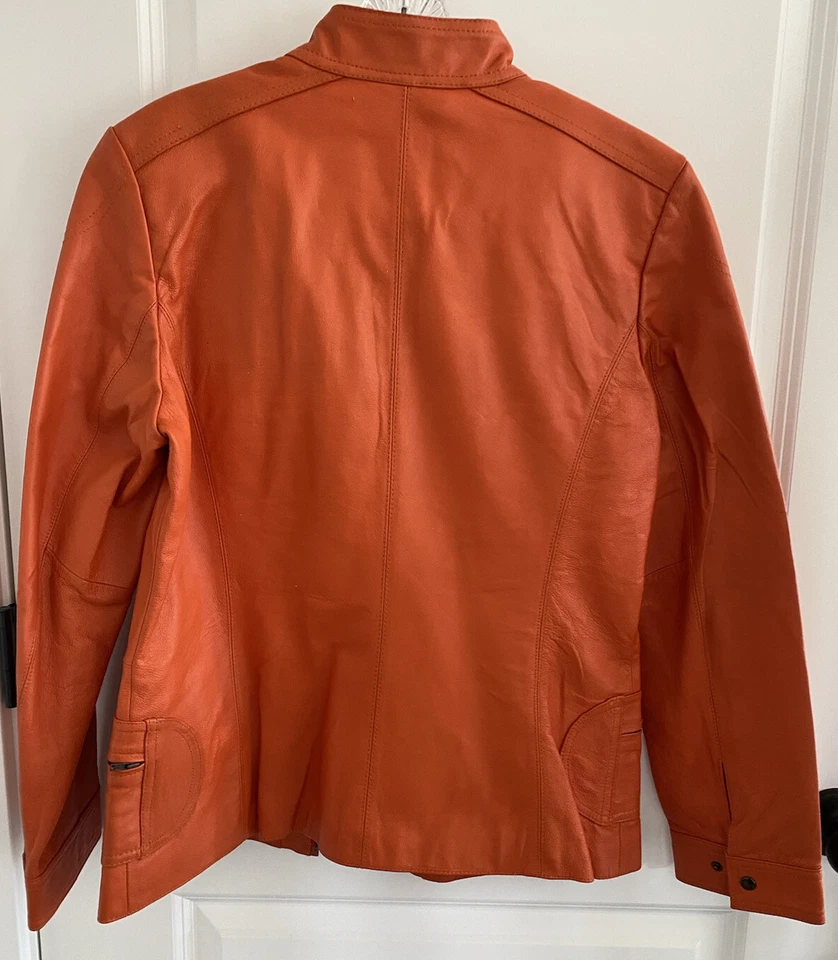 prague contemporary leather jacket - Image 3 of 4