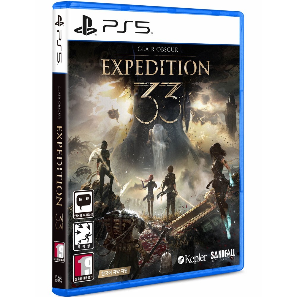PS5 Clair Obscur Expedition 33 Korean Version English Chinese