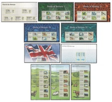 Post & Go Royal Mail Presentation Packs P&G1 to P&G10. Each sold separately.