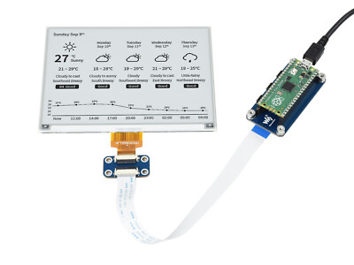 1PC E-Paper E-Ink Display Module for Raspberry Pi Pico 648×480   5.83inch