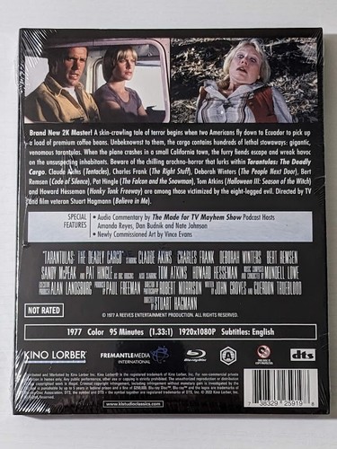 Tarantulas: The Deadly Cargo (Blu-ray + Schuber, 1977) Factory Sealed - Bild 2 von 5