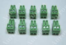  10 2 Pin / Pole - 3.5mm / Pluggable Connector - Terminal Block - Phoenix Plug