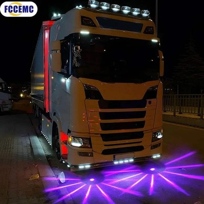 12-30V Universal 7-Color LED Flashing Chassis Tail Anti-Fog Warning Light
