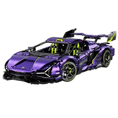 Guly/Kbox - 10635 - Lamborghini Purple Bull + Motor - Neu - 3654 Teile - OVP