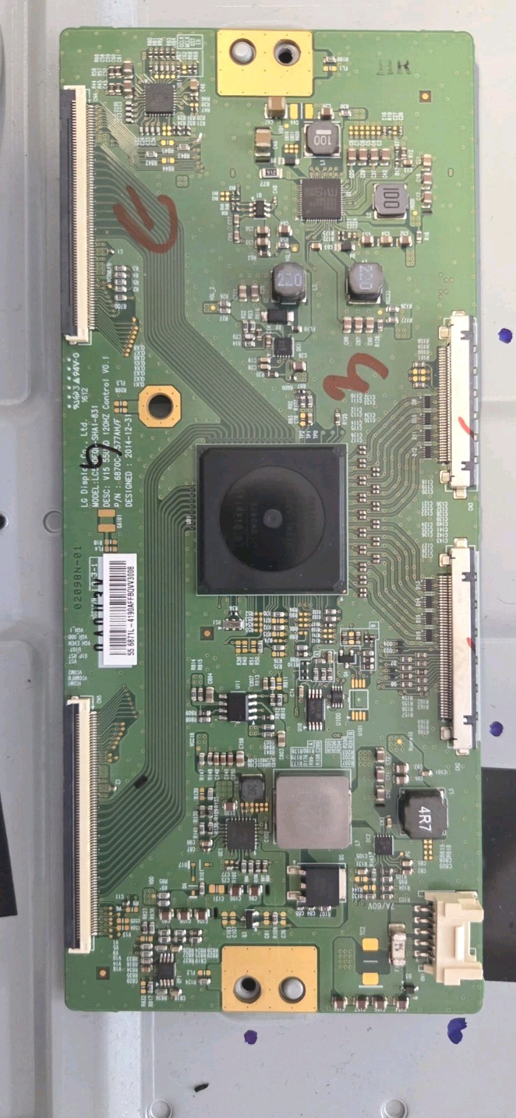 Vizio P55-C1 T-Con Board 6871L-4190A 6870C-0577AH/F