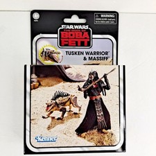 Star Wars The Vintage Collection Tusken Warrior & Massiff Deluxe 3.75    Exclusive