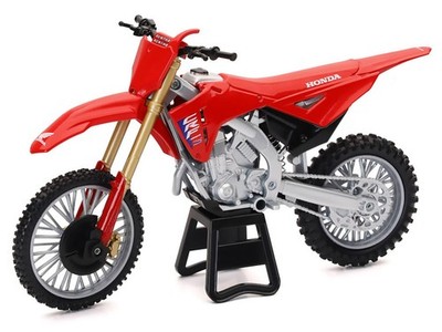 HONDA CRF450R RED 1/12 DIECAST MOTORCYCLE MODEL BY NEW RAY 58493