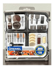 Dremel 200-Piece Aluminum Oxide Set Multipurpose Accessory Kit with Storage