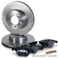 Atec Bremsscheiben BelÜFtet Ø324+BREMSBELÄGE Vorne FÜR BMW 5-ER E60 E61 520-530