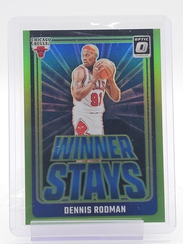 DENNIS RODMAN 2024-25 DONRUSS OPTIC WINNER STAYS LIME GREEN /199 #16 Q6891