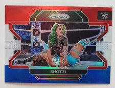 2022 Panini WWE SHOTZI #12 Red White & Blue Prizm