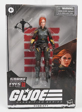 G.I. Joe Classified Scarlett Snake Eyes Origins  20 Hasbro New Sealed