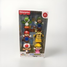 Fisher Price Little People Super Mario Mini Figures *FREE SHIPPING - IN HAND*