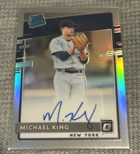 2020 Donruss Optic Rated Rookie Holo Prizm Michael King  RRS-MK  Padres 