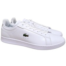 Sneakers basse Lacoste uomo Carnaby Pro BL23 1 taglia US 10,5 pelle bianca