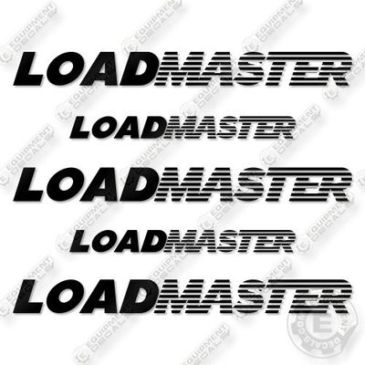 #ad Fits Loadmaster Logo Decal Kit Garbage Truck 7 YEAR OUTDOOR 3M VINYL $134.95