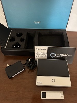 Oxford Nanopore Technologies MinION Mk1C-2 DNA-RNA Sequencer WITH BOX