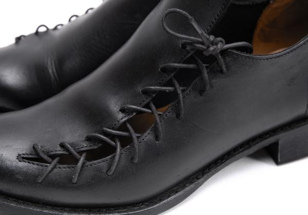 YOHJI YAMAMOTO cherevichkiotvichkiダービー Yohji Yamamoto × CHEREVICHKIOTVICHKI Lace Up Leather Shoes