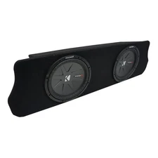 94-04 Ford Mustang Coupe Kicker CompR CWR10 Dual 10" Custom Sub Box Final 2 Ohm