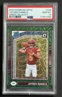 2024 Panini Donruss Optic - Rated Rookie Jayden Daniels Green Velocity PSA 10