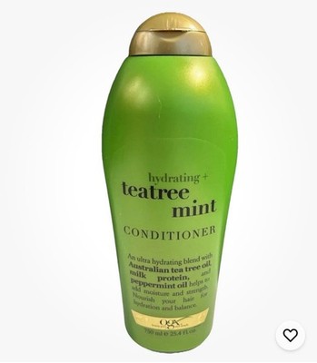 OGX Tea Tree Mint Conditioner with Peppermint- Milk Protein -Jumbo 25.4 Oz Size