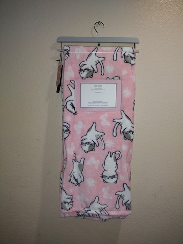 CATS PLUSH THROW 50 X 60 CAT 50 X 60 PLUSH THROW SUPER SOFT NEW - Picture 5 of 7