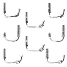 Set Of 8 Fuel Injector Lines For Chevy Gmc 6.6l Duramax Lb7 2001-2004 New