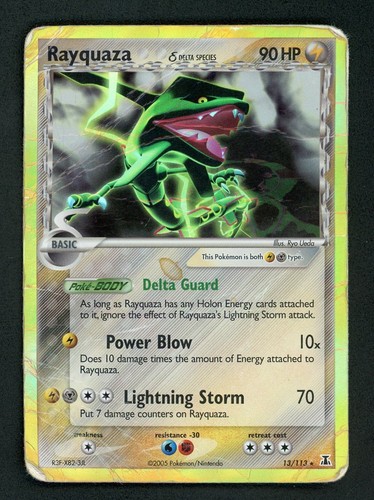 Pokemon Card - Rayquaza Delta Species 13/113