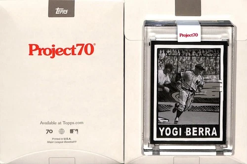 2021 TOPPS PROJECT 70 #572 2020 YOGI BERRA - NEW YORK YANKEES - JOSHUA VIDES