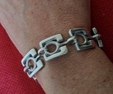 OTTAVIANI Bellissimo BRACCIALE ARGENTO 925 RARO VINTAGE Anni 70 