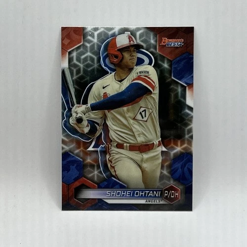 Shohei Ohtani Insert 2023 Bowman's Best Baseball Card #62 Mint
