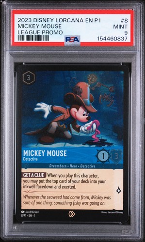 Mickey Mouse - Detective graded PSA 9 for sale on eBay