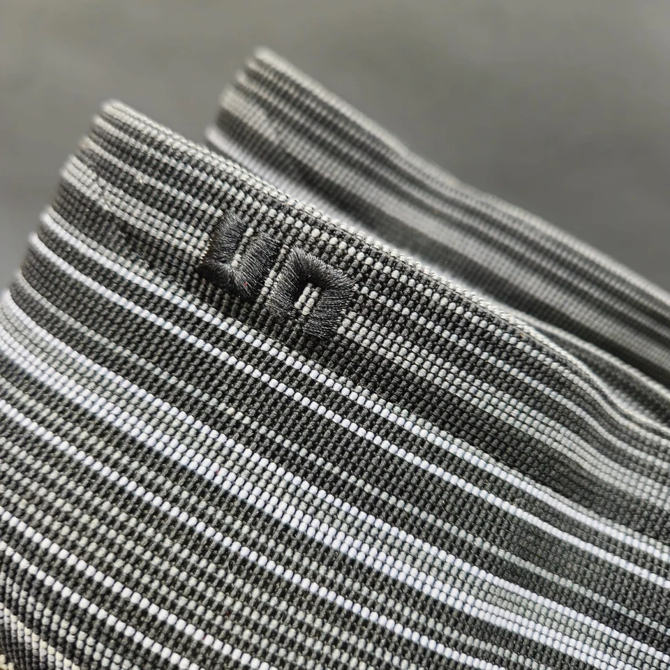 United голая сложить Hi ботильоны женщин размер 9 40 черный белая полоса ботинок каблуки - Изображение 2 из 4