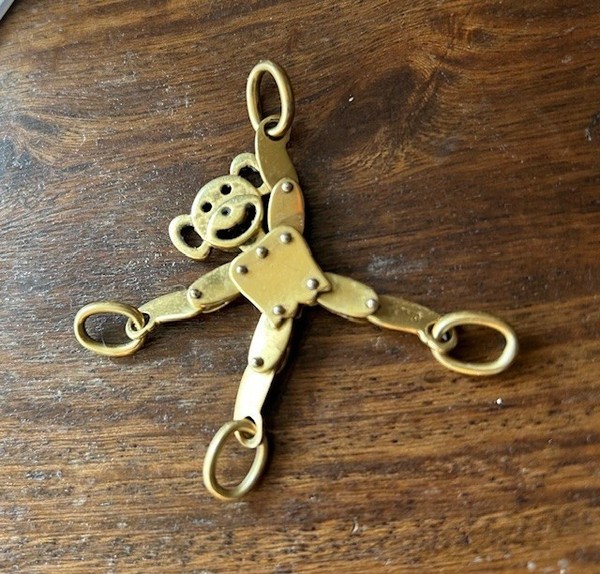 Pomellato Vintage Affe Anhänger 18K Gold