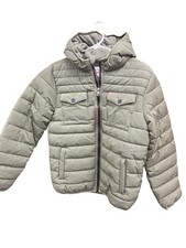 Levi's Boy's Red Tab Heavy Weight Puffer Jacket Four Leaf Clover Green Size L