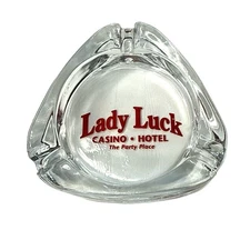 Lot Of 3 Tropicana Lady Luck Caesars Las Vegas Ashtray Casino Vintage