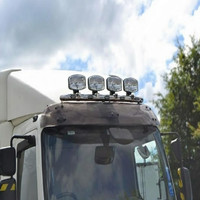 DachträGer A + Leds X5 FüR Isuzu NPR NQR Edelstahl Metall Lkw ZubehöR